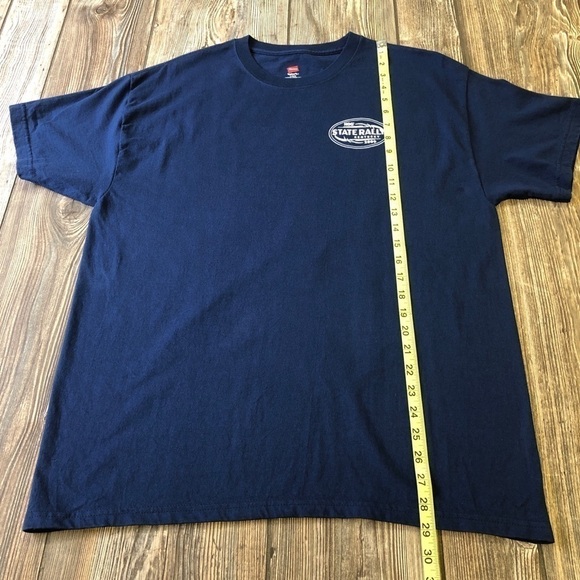 HARLEY Davidson Owners Group HOG Kentucky State Rally Shirt 09 Navy Large Shirt - Picture 6 of 8